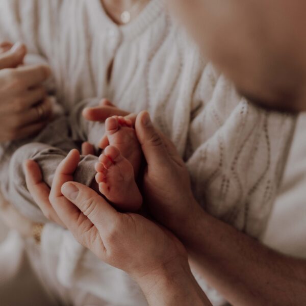 Sesja noworodkowa w studio Bliskie